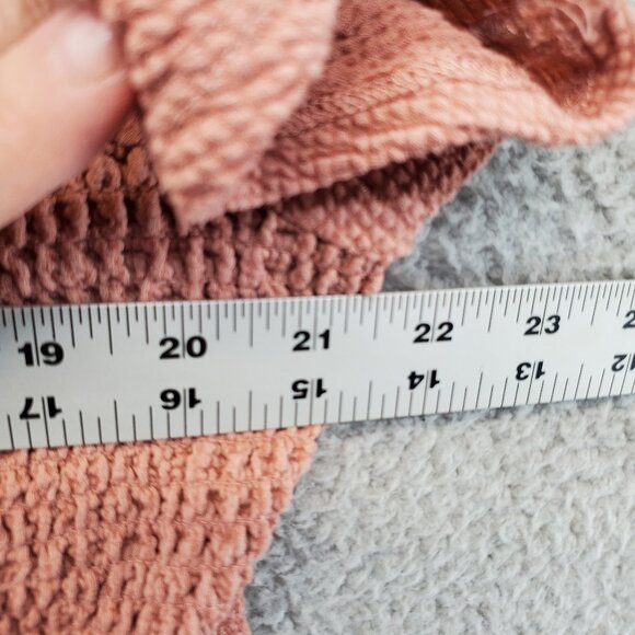 Torrid Pink Textured Knit Off-Shoulder Babydoll Top Stretch Size 4X - Picture 4 of 9